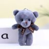 Pack of 6 Cute Plush Teddy Keychains