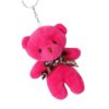 Pack of 6 Cute Plush Teddy Keychains