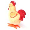 Fur Chicken Key Toy