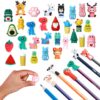 10 Pcs Cartoon Pencil Topper