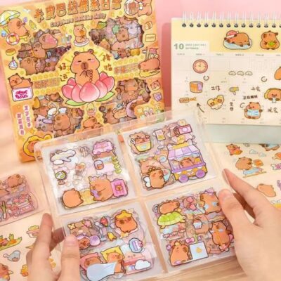 100 Pcs Stickers Set (Random Design)