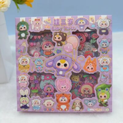 100 Pcs Stickers Set (Random Design)