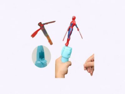 Flying Spiderman Launcher – Pull & Soar Toy