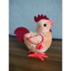 Fur Chicken Key Toy