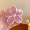 Hawaiian Floral Hibiscus Shiny Clip (1 Pc)